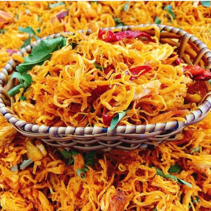 Khô Gà Lá Chanh Api Food - Thịt Gà , Đường Tinh Luyện, Lá Chanh, Muối Iot, Nước Mắm, Chất Điều Vị, Ớt - Snack, Ăn Vặt Thức Ăn