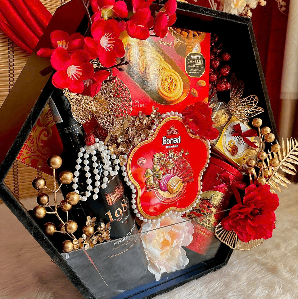 KO.06 – SẮC XUÂN: SET QUÀ TẾT SANG TRỌNG – TINH TẾ – ĐẲNG CẤP (Hàng Đặt Trước 3-5 Ngày)