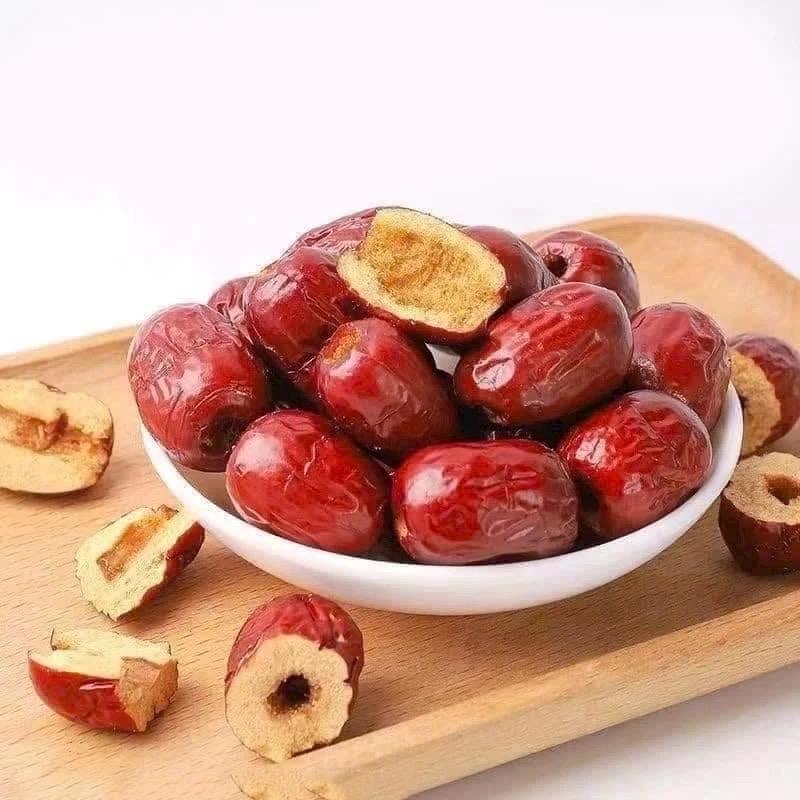 ￼Táo Đỏ Tân Cương Sấy Giòn Không Hạt 252g - Hút Chân Không - Thức Ăn, Ăn Vặt, Snack, Food
