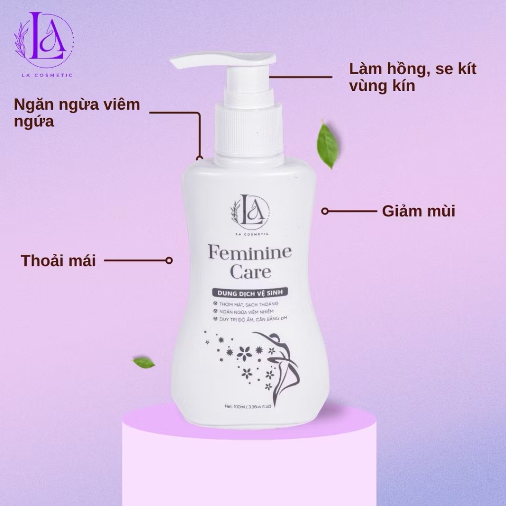 Dung Dịch Vệ Sinh Phụ Nữ Hương Thơm Dịu Nhẹ Lưu Hương Lâu - Feminine Care 100ML