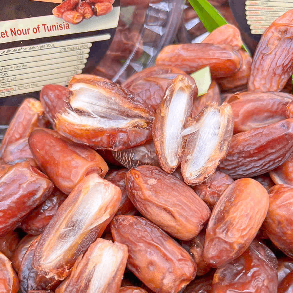 Chà Là Khô Rời SAGES 350gr (Hộp Tròn) Ngọt Thanh Từ Thiên Nhiên