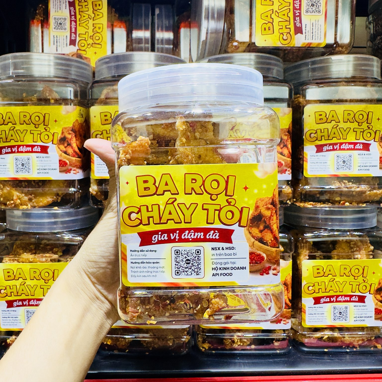 Ba Rọi Cháy Tỏi 300gr - Đậm Đà Vừa Miệng – Ăn Là Ghiền