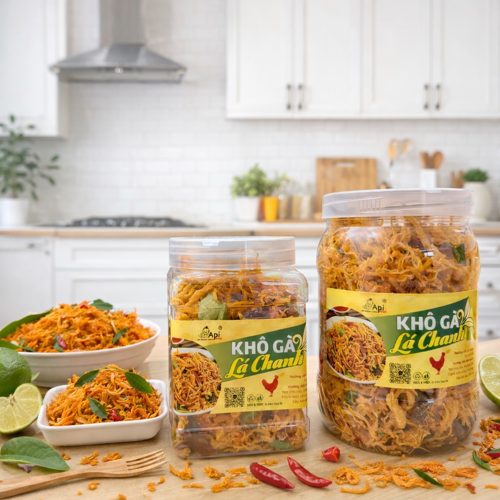 Khô Gà Lá Chanh Thơm Ngon - Đậm Vị Truyền Thống, Thơm Ngon Khó Cưỡng