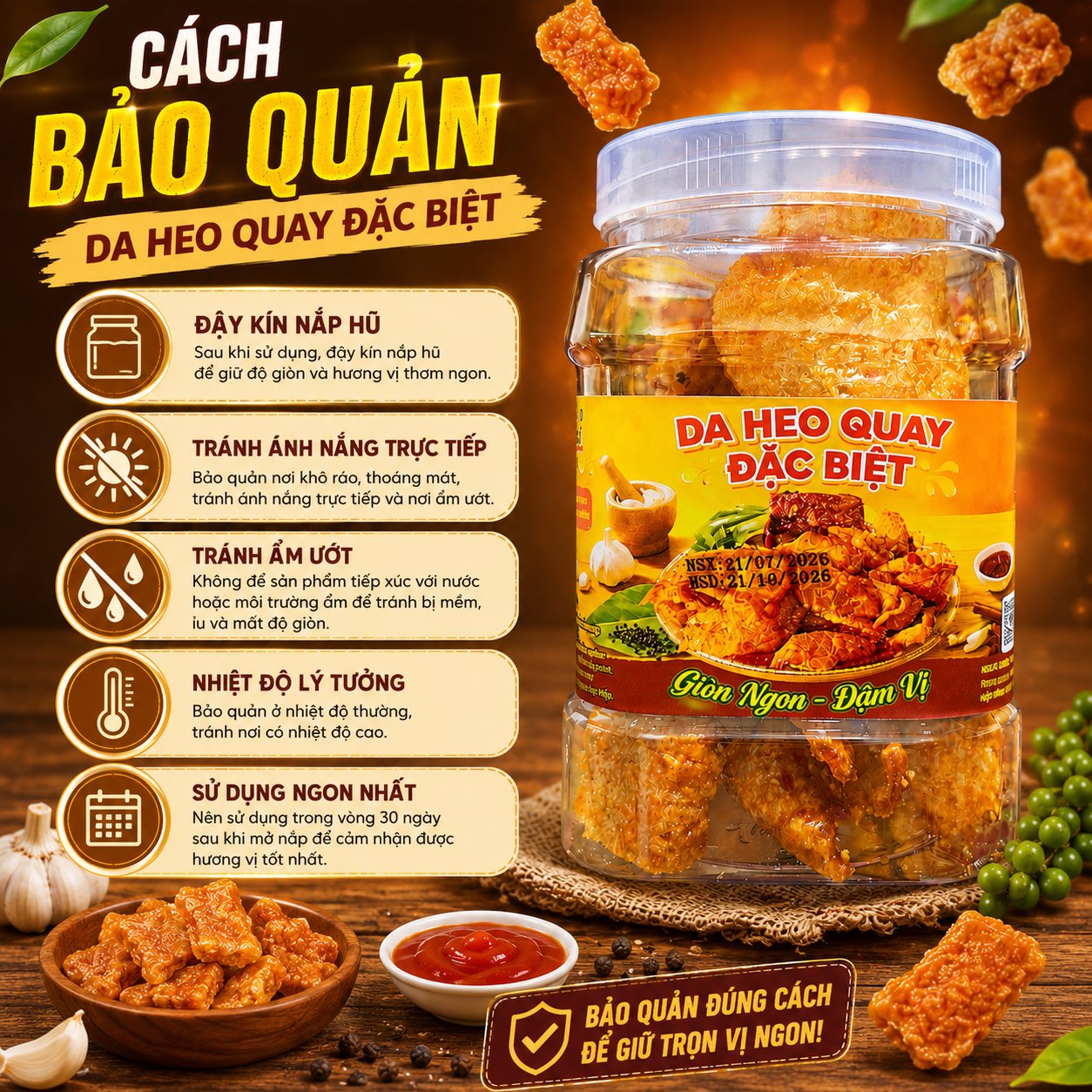 Da Heo Quay Đặc Biệt Siêu Ngon