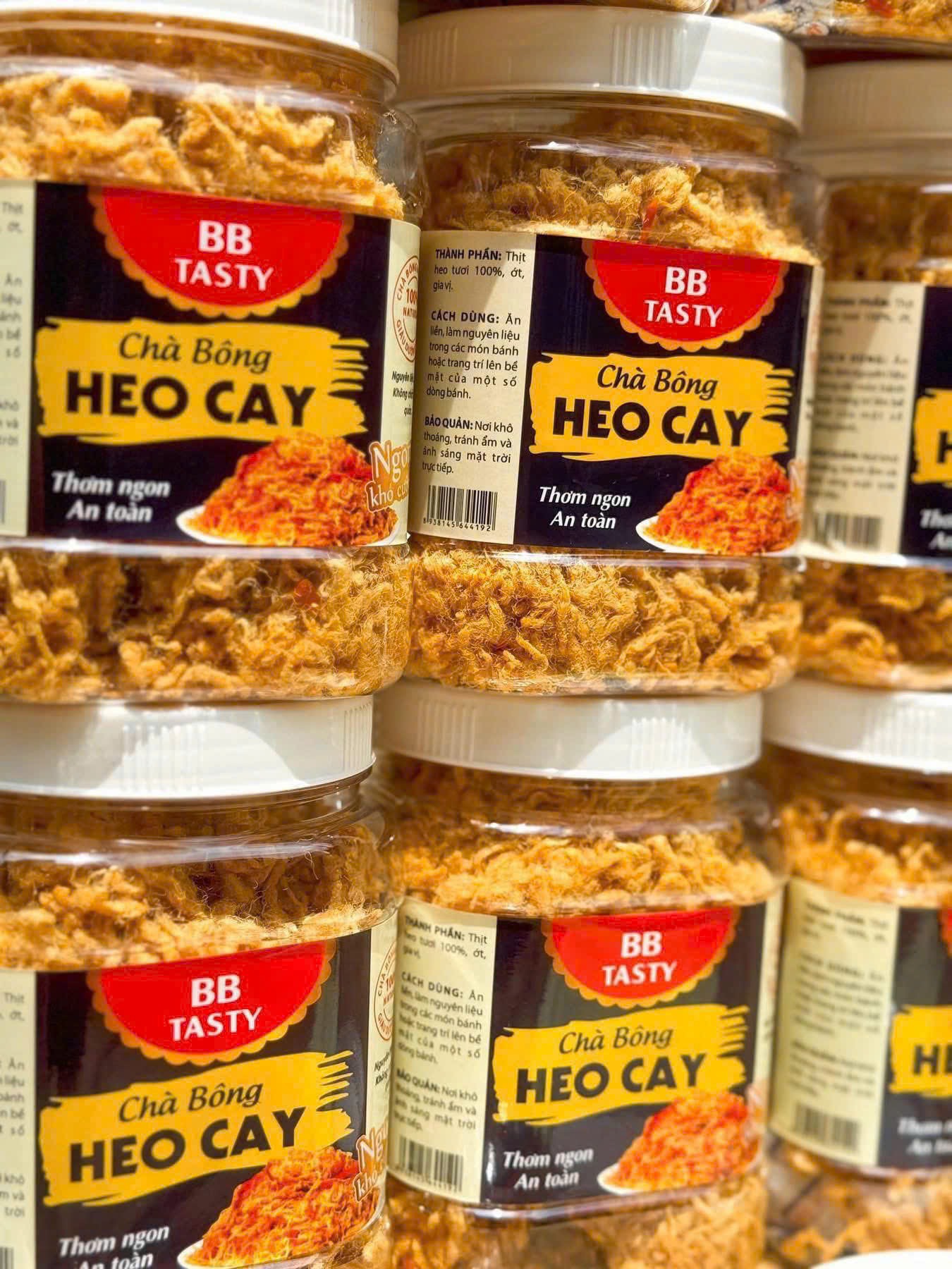 Chà Bông Heo Cay Siêu Siêu Ngon 300gr - Ăn Vặt Api Food