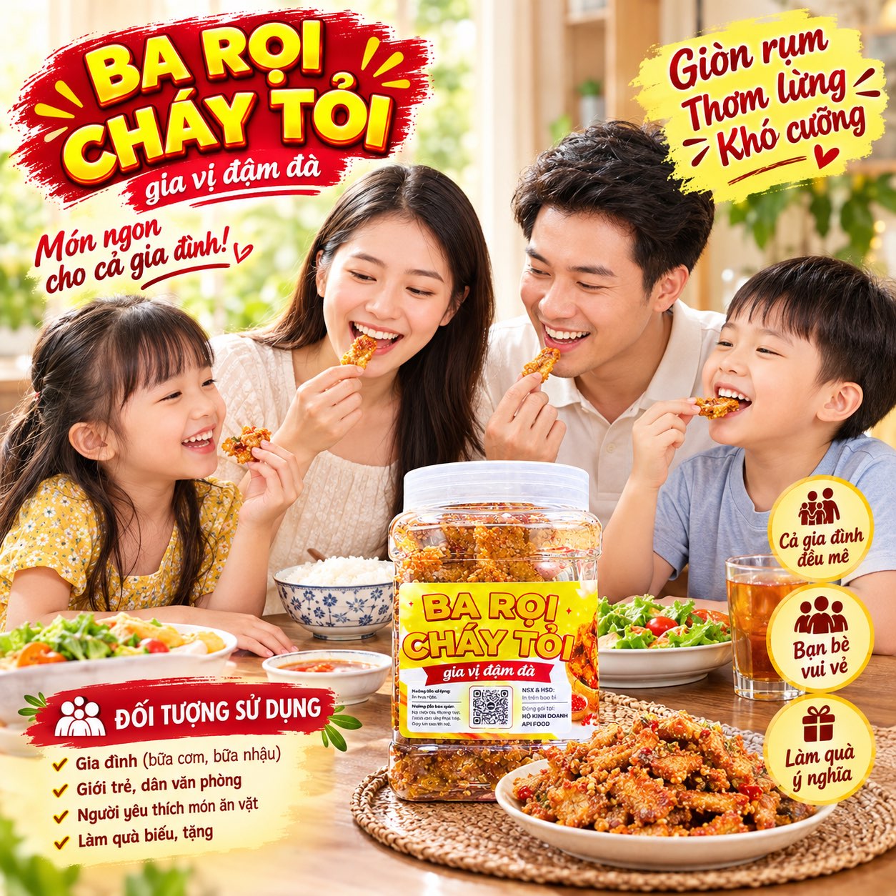 Ba Rọi Cháy Tỏi 300gr - Đậm Đà Vừa Miệng – Ăn Là Ghiền