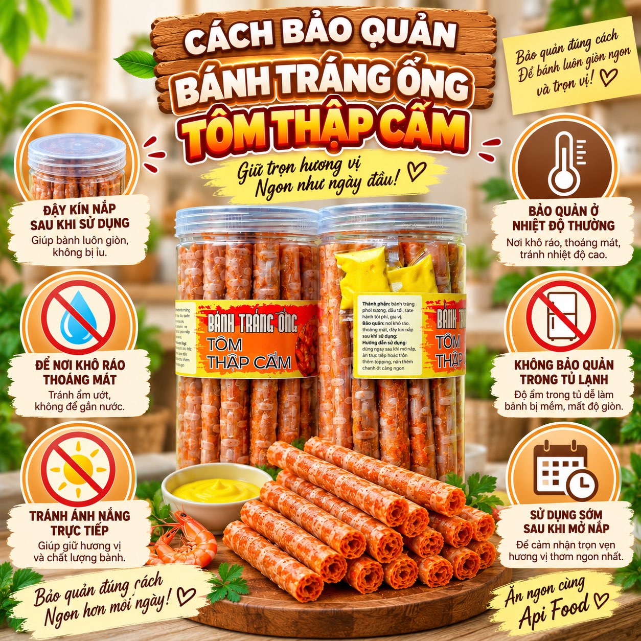 Bánh Tráng Ống Tôm Thập Cẩm