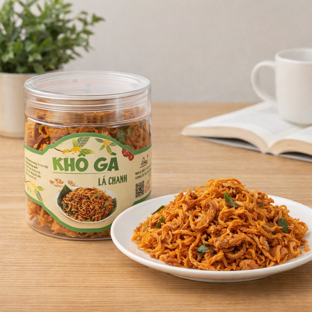 Khô Gà Lá Chanh Thơm Ngon - Đậm Vị Truyền Thống, Thơm Ngon Khó Cưỡng