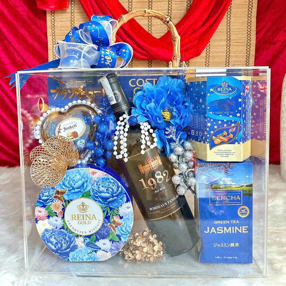 SET QUÀ TẾT MK04 – “SẮC XANH” VAL MICA SIÊU SANG ( Hàng Đặt Trước 3-5 Ngày )