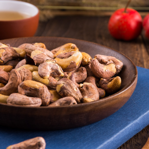 [ HỘP TRÒN ] Hạt Điều A Cồ Rang Muối Bình Phước - Đặc Sản Tây Nguyên - Ăn Vặt, Food