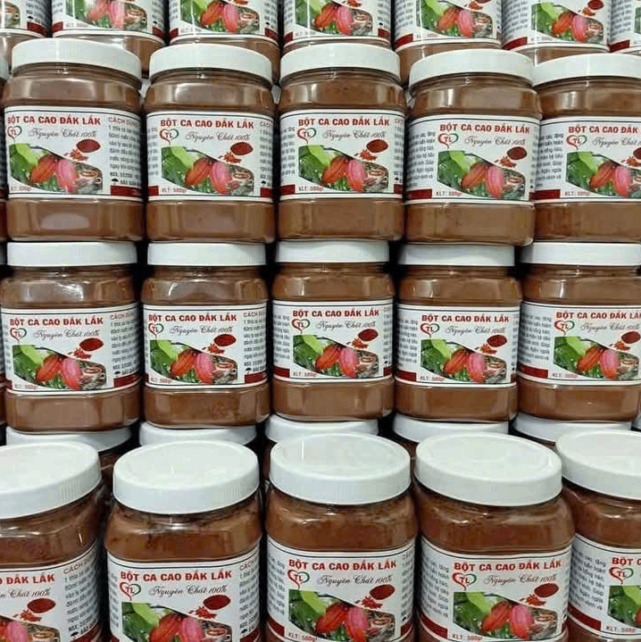 Bột Cacao Nguyên Chất 500gr - Đặc Sản Tây Nguyên - Hỗ Trợ Đẹp Da, Giữ Dáng