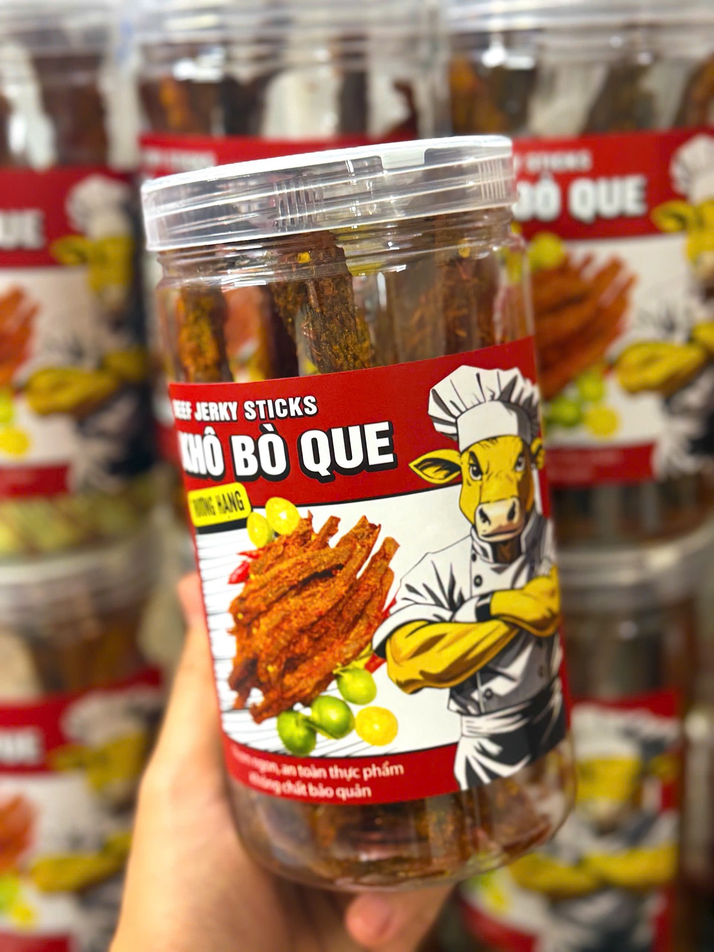 Khô Bò Que Thượng Hạng 300gr