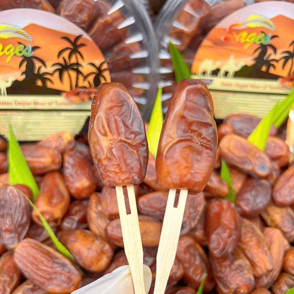 Chà Là Khô Rời SAGES 350gr (Hộp Tròn) Ngọt Thanh Từ Thiên Nhiên