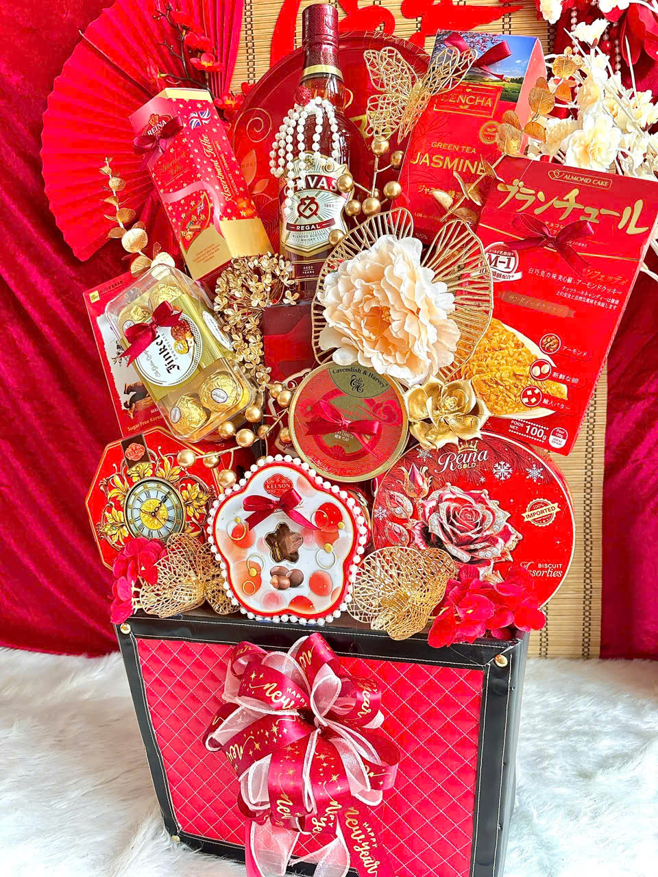 SET QUÀ TẾT KO.08 – XUÂN PHÚ QUÝ (VIP) TÀI LỘC - THỊNH VƯỢNG - SANG TRỌNG (Hàng Đặt Trước 3-5 Ngày)