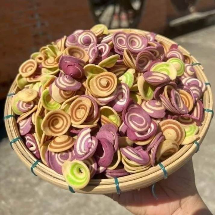 Bánh Tai Heo Nhí Cốt Dừa Món Ăn Tuổi Thơ Mix 3 Vị - Ăn Vặt Api Food