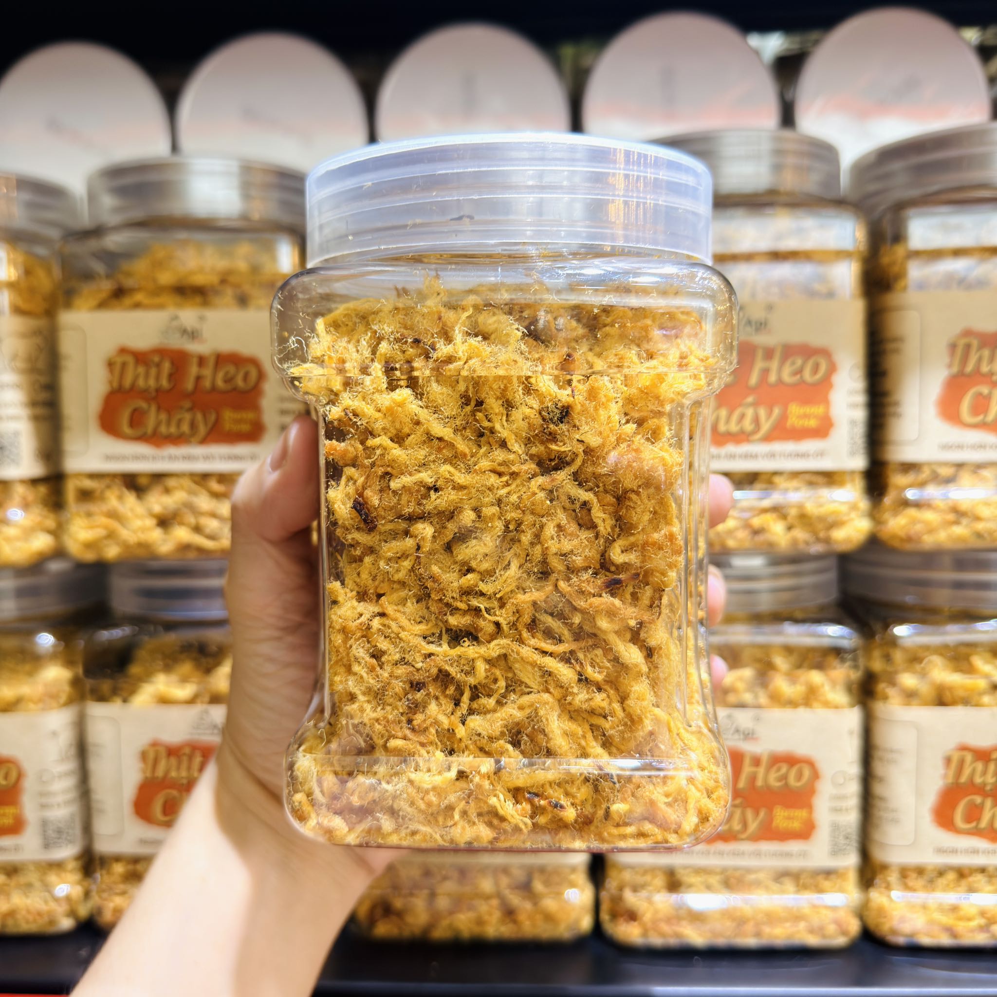 Chà Bông Heo Cháy Ngon Khó Cưỡng 300gr - Thơm Lừng, Mặn Mà, Ăn Là Ghiền