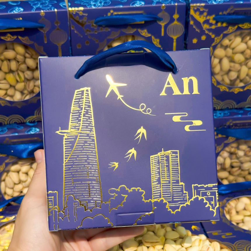 [ HỘP TẾT ] Hạt Dẻ Cười Không Chất Tẩy Trắng Api Food  - Hạt Dinh Dưỡng Organic -  Ăn Vặt, Food