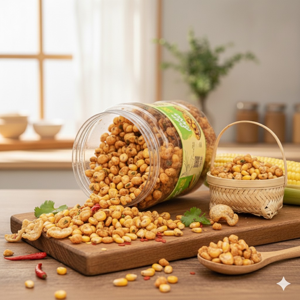 Bắp Rang Tóp Mỡ Giòn Rùm Rụm Nhâm Nhi Siêu Ngon - Ăn Vặt Api Food