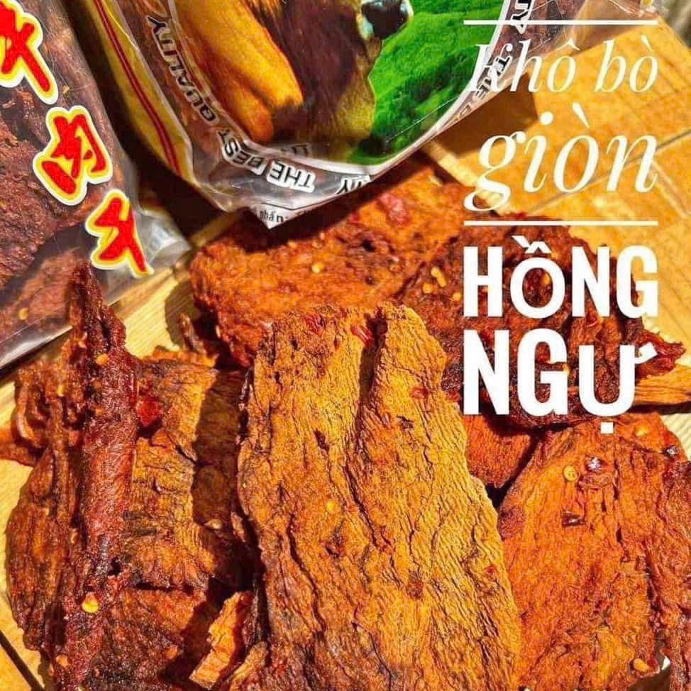 Khô Bò Vụn Giòn Hồng Ngự Thanh Chì Thơm Ngon Chính Hãng