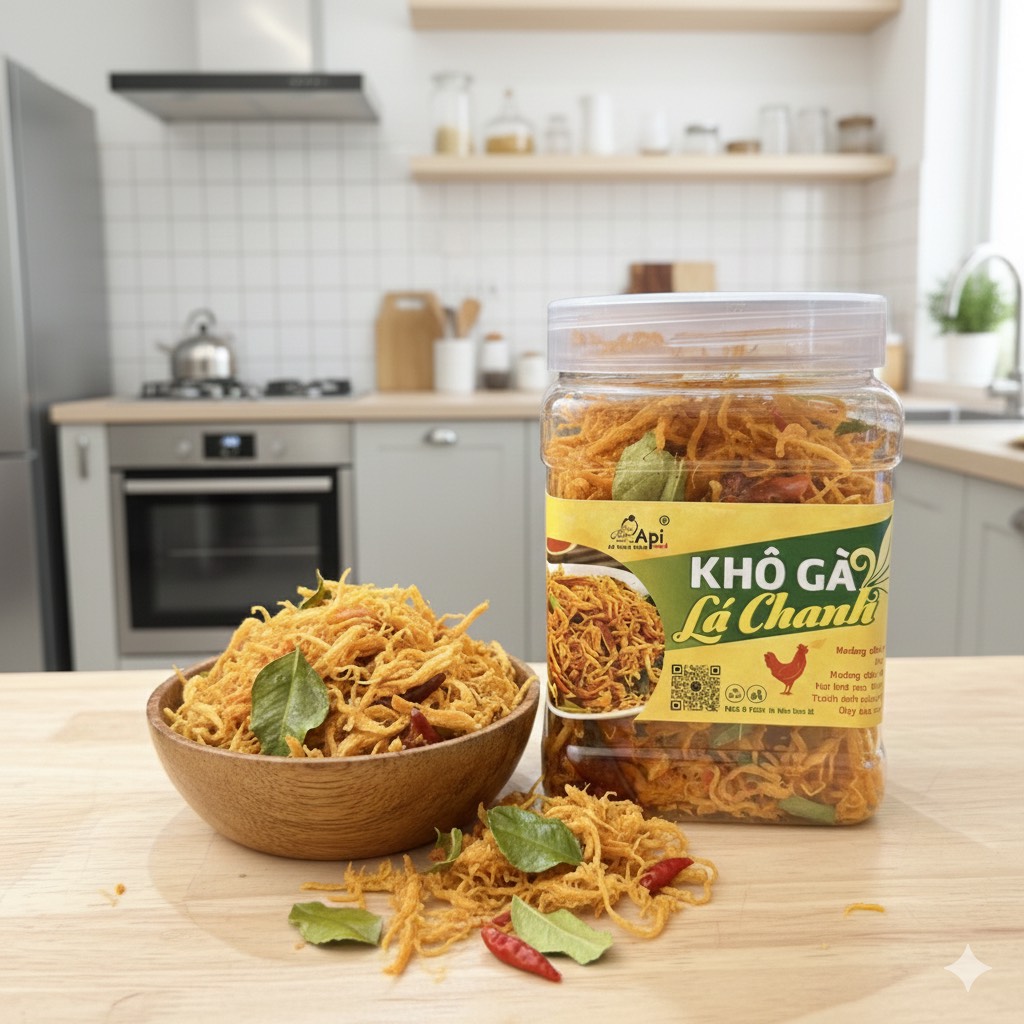 Khô Gà Lá Chanh Thơm Ngon - Đậm Vị Truyền Thống, Thơm Ngon Khó Cưỡng