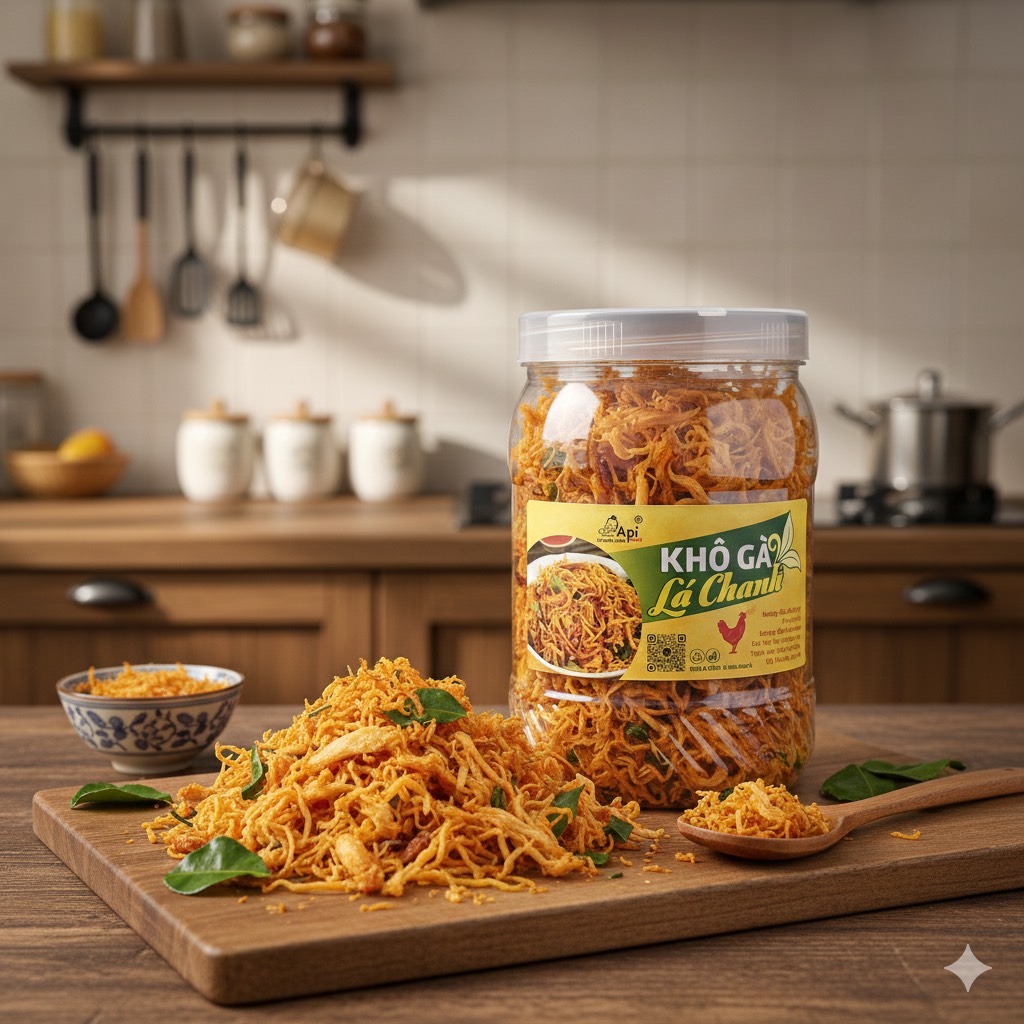 Khô Gà Lá Chanh Thơm Ngon - Đậm Vị Truyền Thống, Thơm Ngon Khó Cưỡng