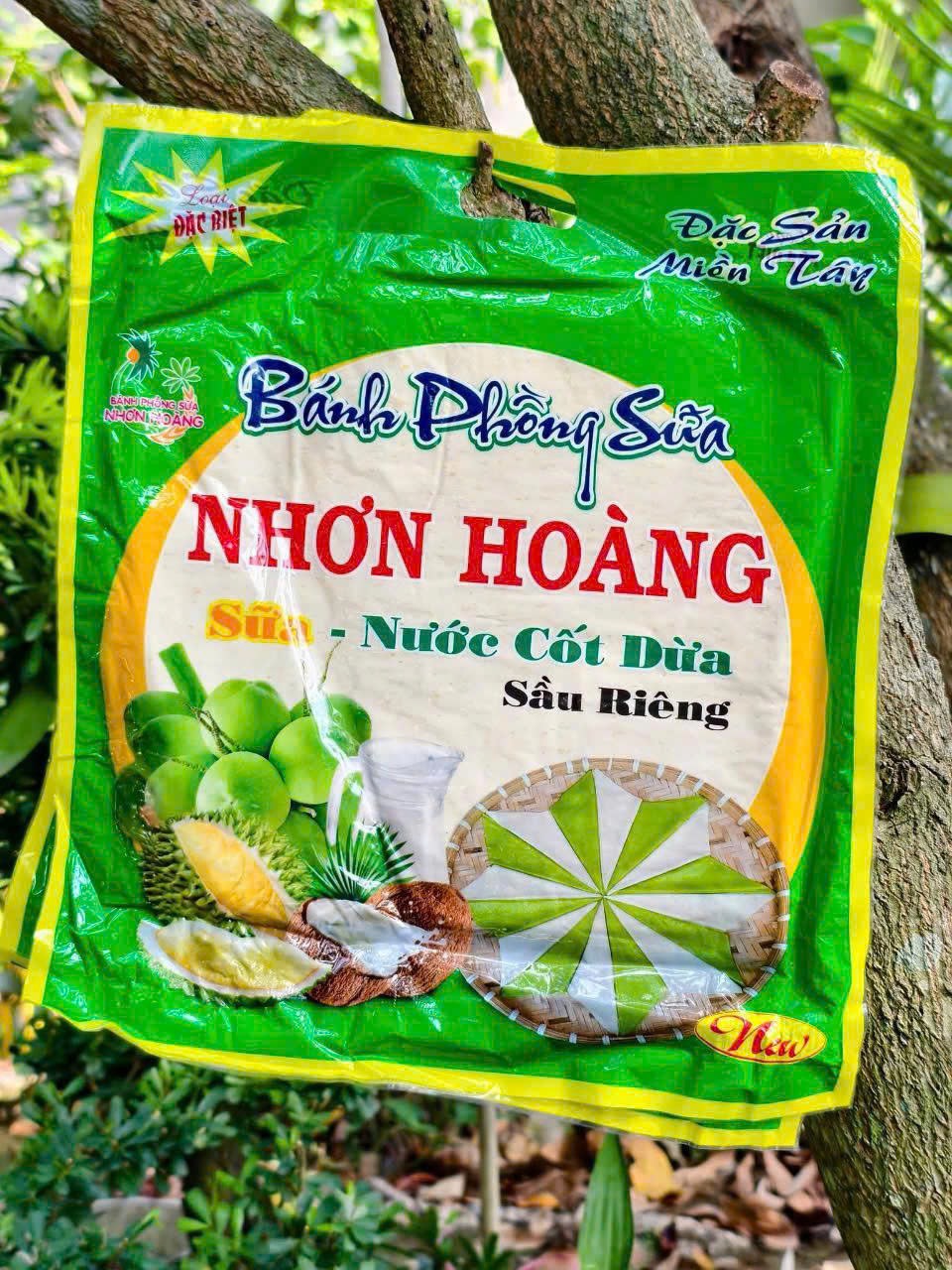 Bánh Phồng Sữa Dừa Nhơn Hoàng - Đặc Sản Miền Tây