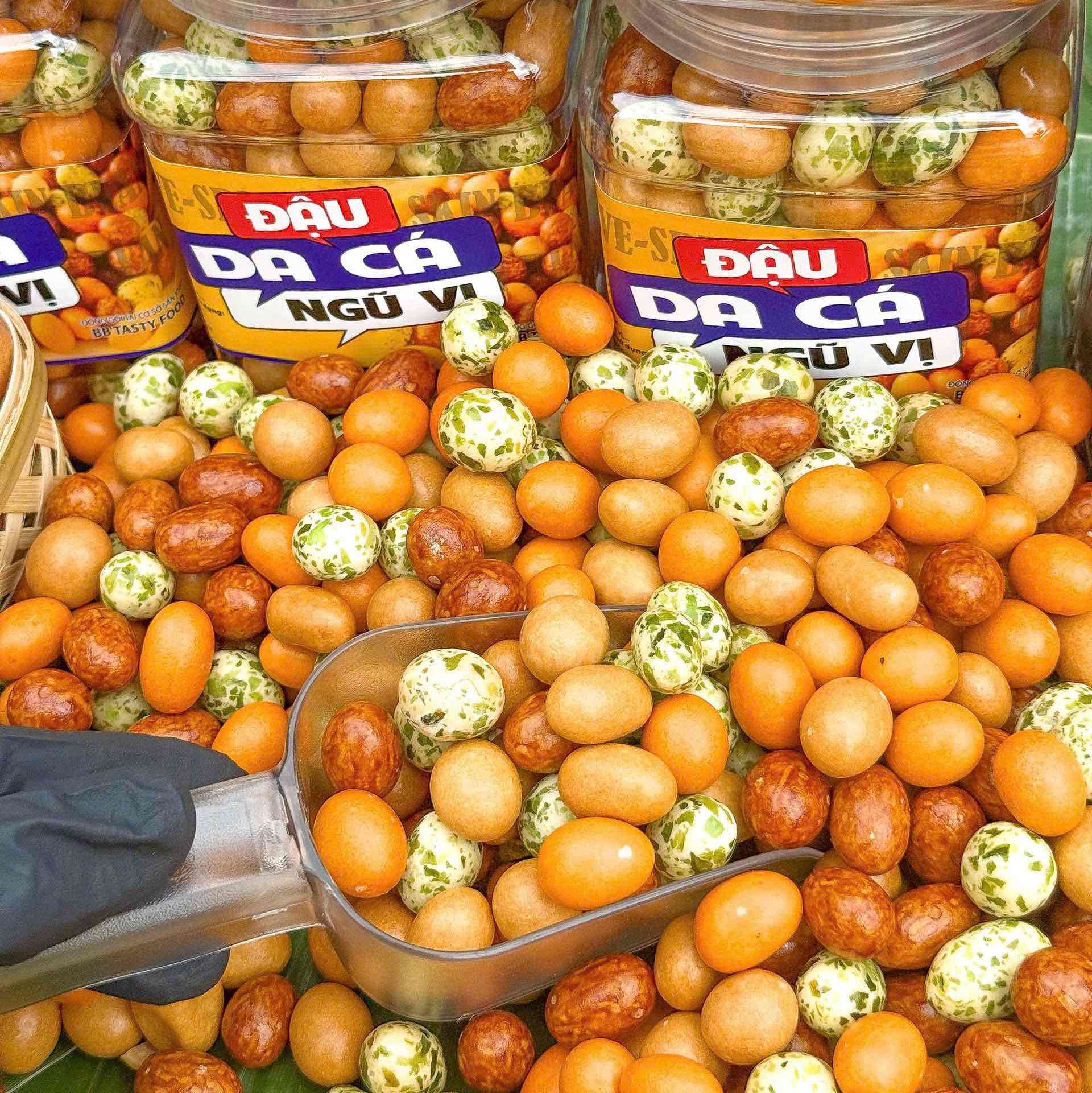 Đậu Phộng Da Cá Ngũ Vị Cao Cấp, Mồi Nhậu Cực Bắt, Ăn Vặt Chuẩn Ngon 500gr