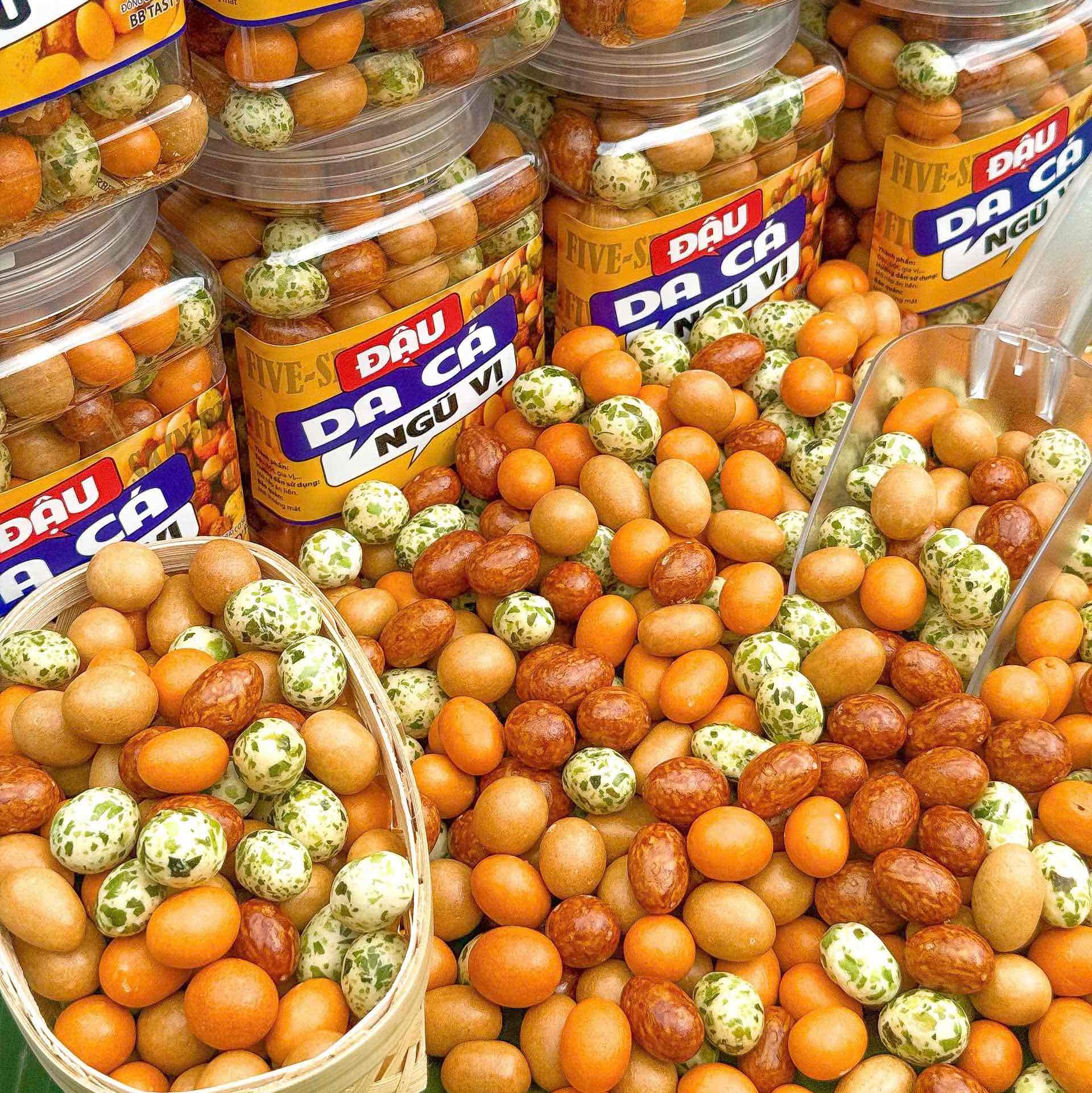 Đậu Phộng Da Cá Ngũ Vị Cao Cấp, Mồi Nhậu Cực Bắt, Ăn Vặt Chuẩn Ngon 500gr