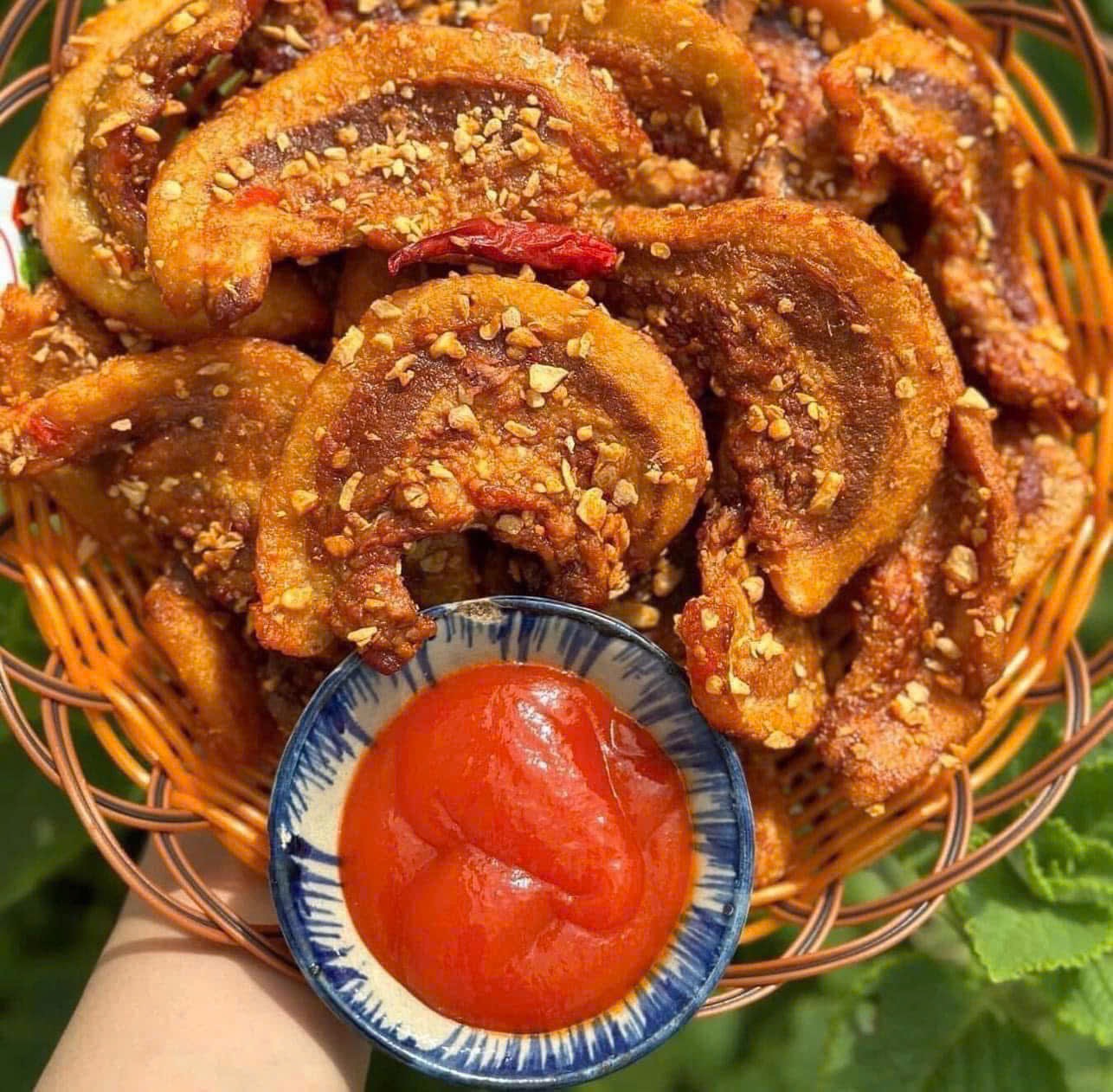 Ba Rọi Bốc Khói Mắm Sệt Giòn Rôm Rốp - Ăn Vặt Api Food