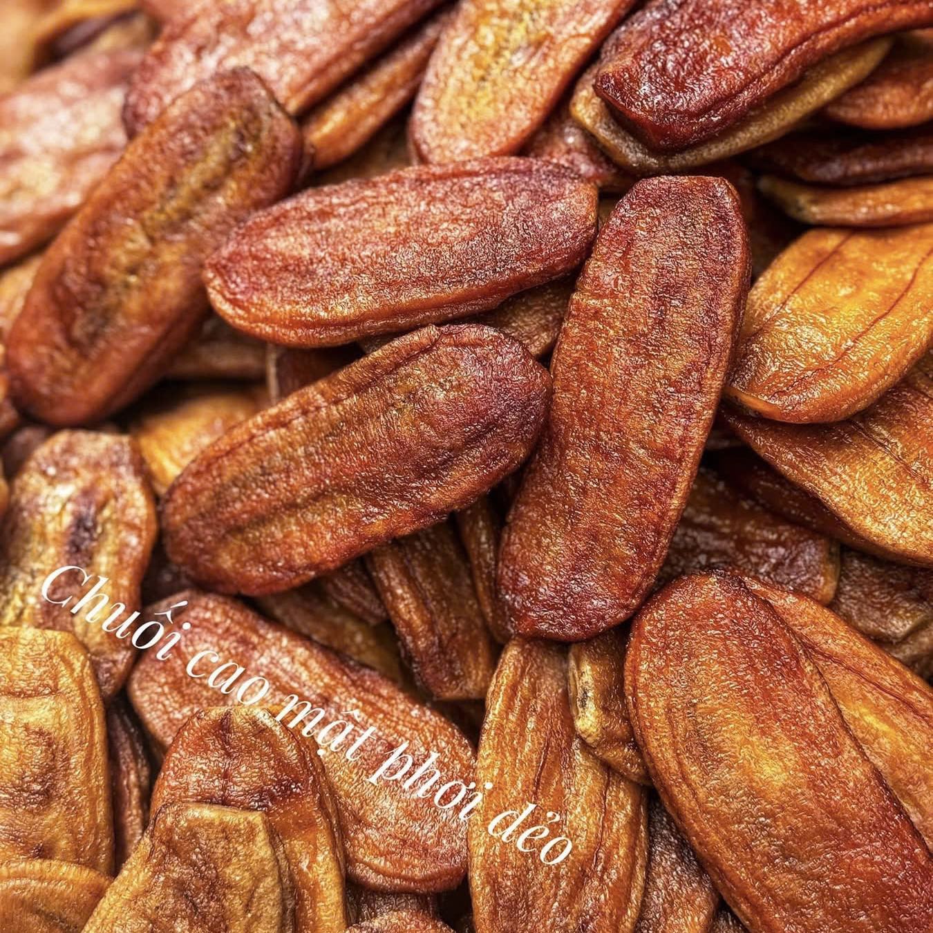 Chuối Cao Mật Phơi Dẻo Vị Ngọt Dẻo Thơm Từ Thiên Nhiên