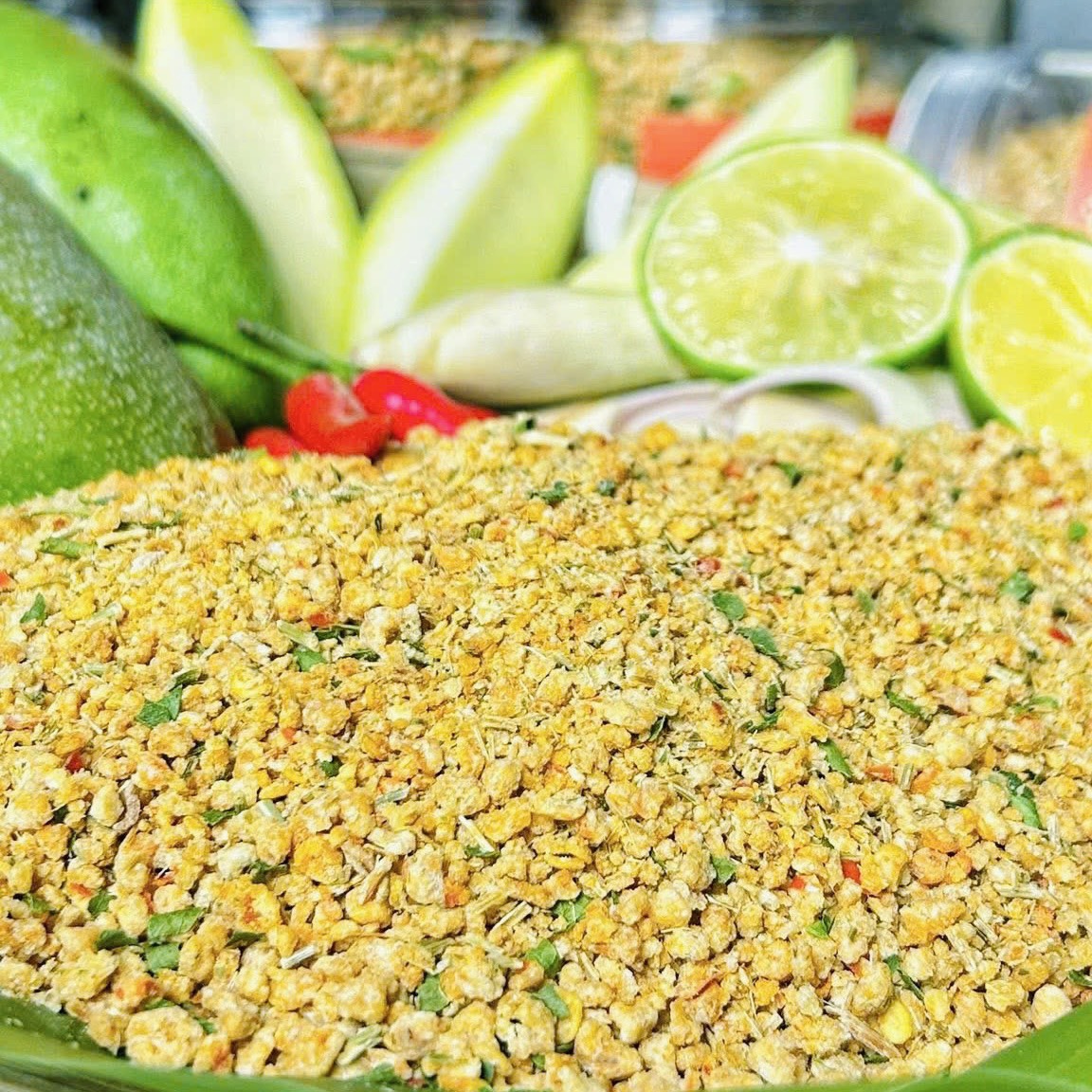 Muối Ớt Sả Lá Chanh Đậm Đà Bùng Nổ Mọi Món Ngon 500gr