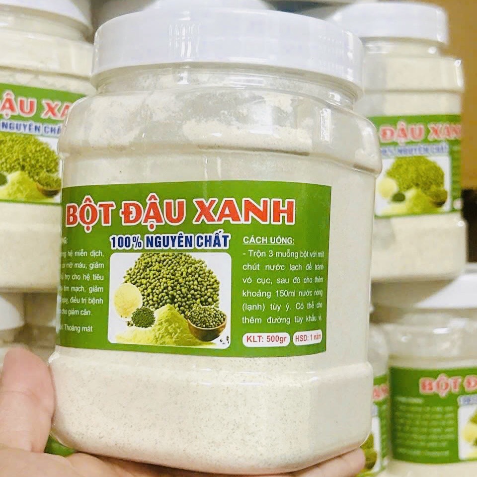Bột Đậu Xanh Nguyên Chất, Tinh Hoa Từ Thiên Nhiên Cho Sức Khỏe & Sắc Đẹp