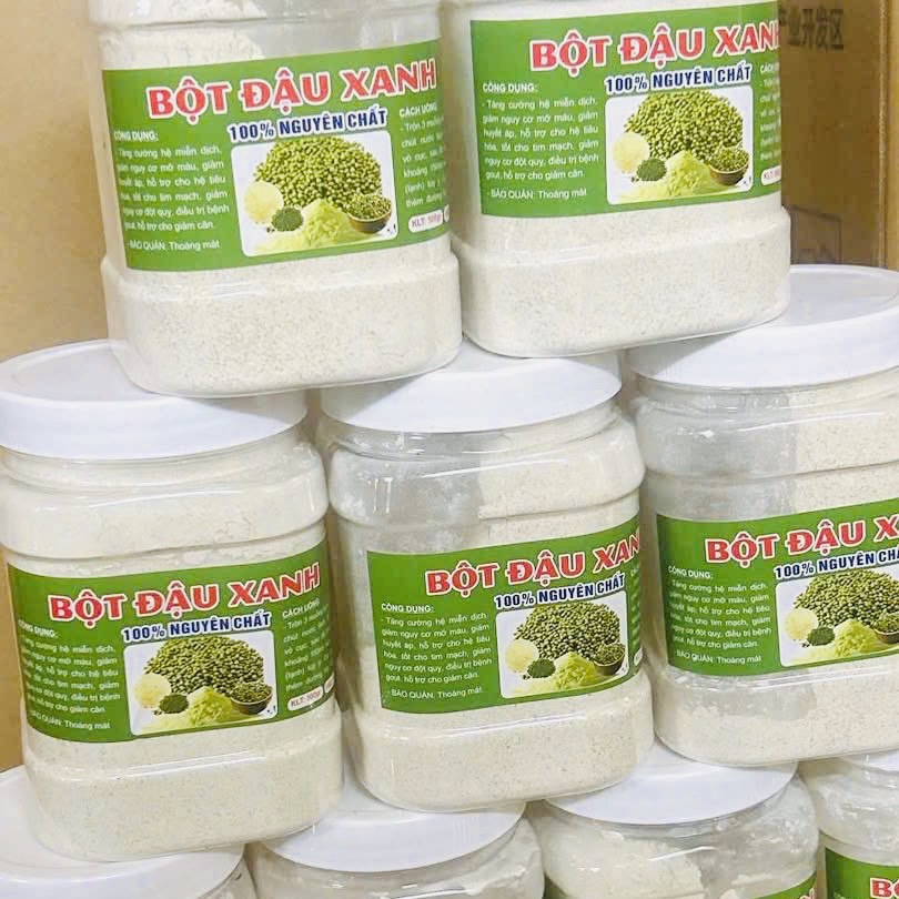 Bột Đậu Xanh Nguyên Chất, Tinh Hoa Từ Thiên Nhiên Cho Sức Khỏe & Sắc Đẹp