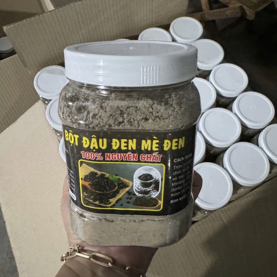 Bột Đậu Đen Mè Đen Uống Khỏe Đẹp Da - Bí Quyết Chăm Sóc Sức Khỏe & Làn Da Ngay Tại Nhà