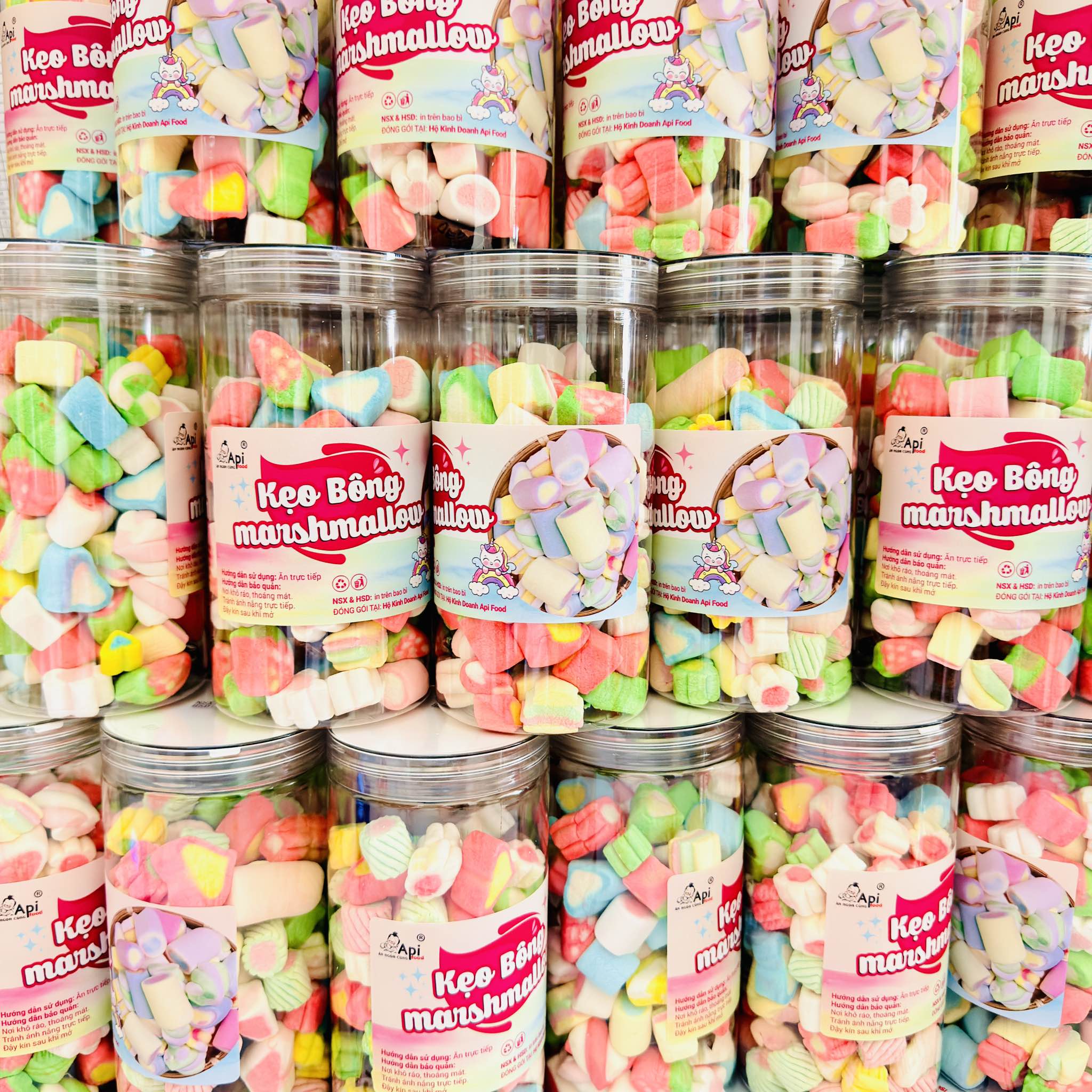 Kẹo Bông Marshmallow 280gr – Món Ăn Vặt Hot Trend Cho Mọi Lứa Tuổi