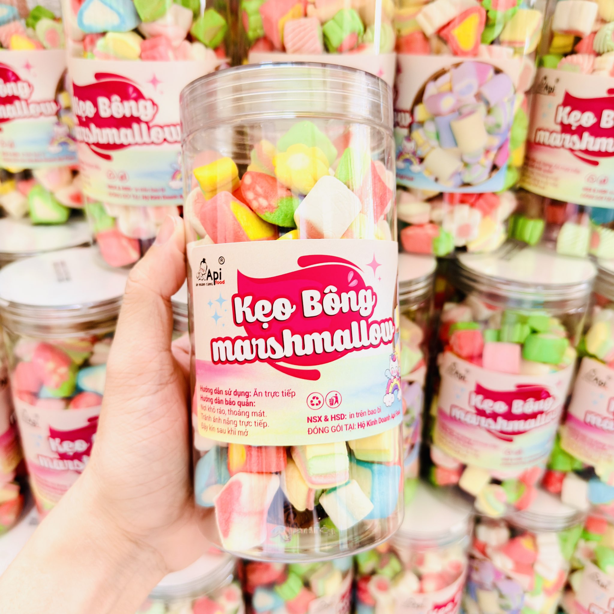 Kẹo Bông Marshmallow 280gr – Món Ăn Vặt Hot Trend Cho Mọi Lứa Tuổi