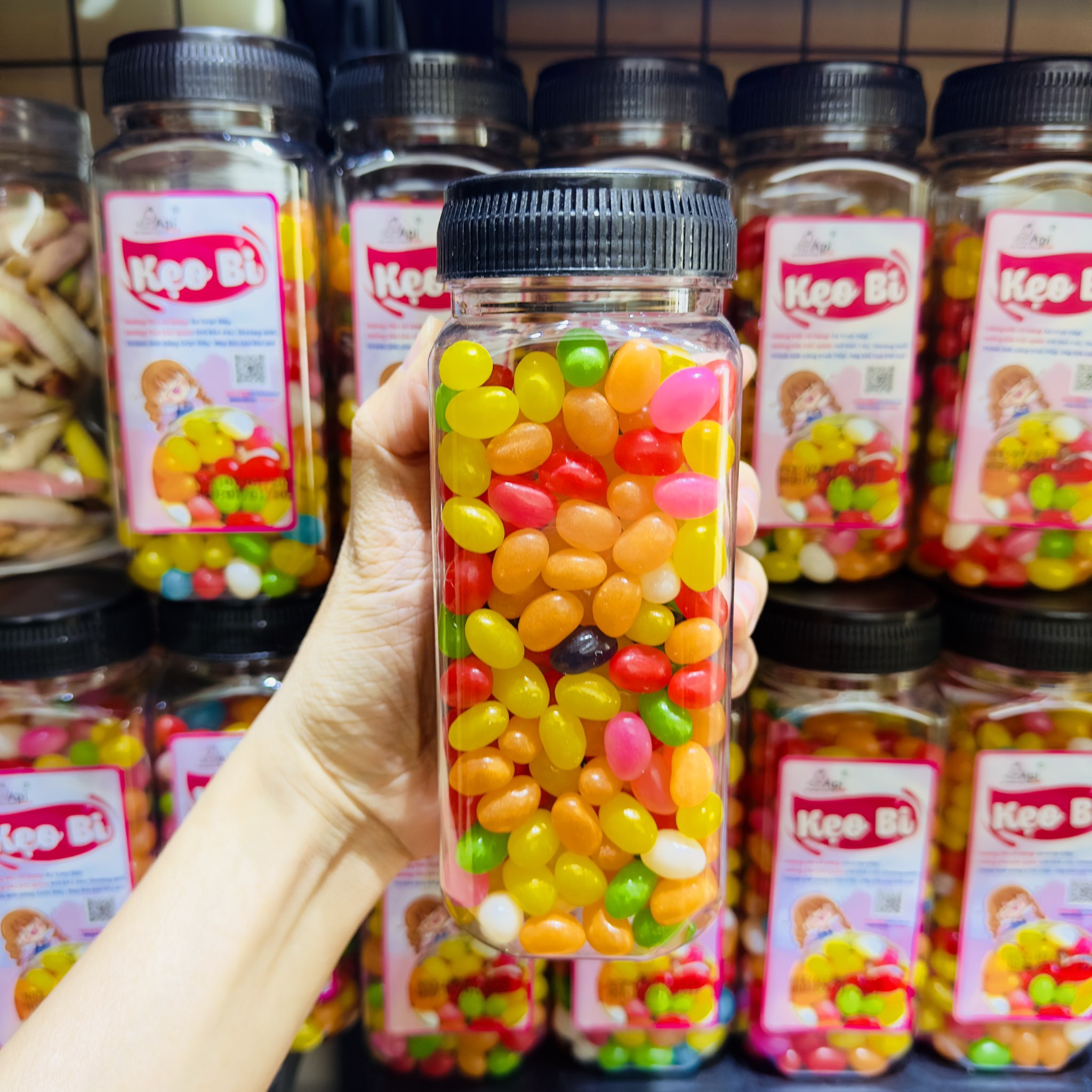 Kẹo Bi Trái Cây 500gr - Hương Vị Thơm Ngon, Hấp Dẫn