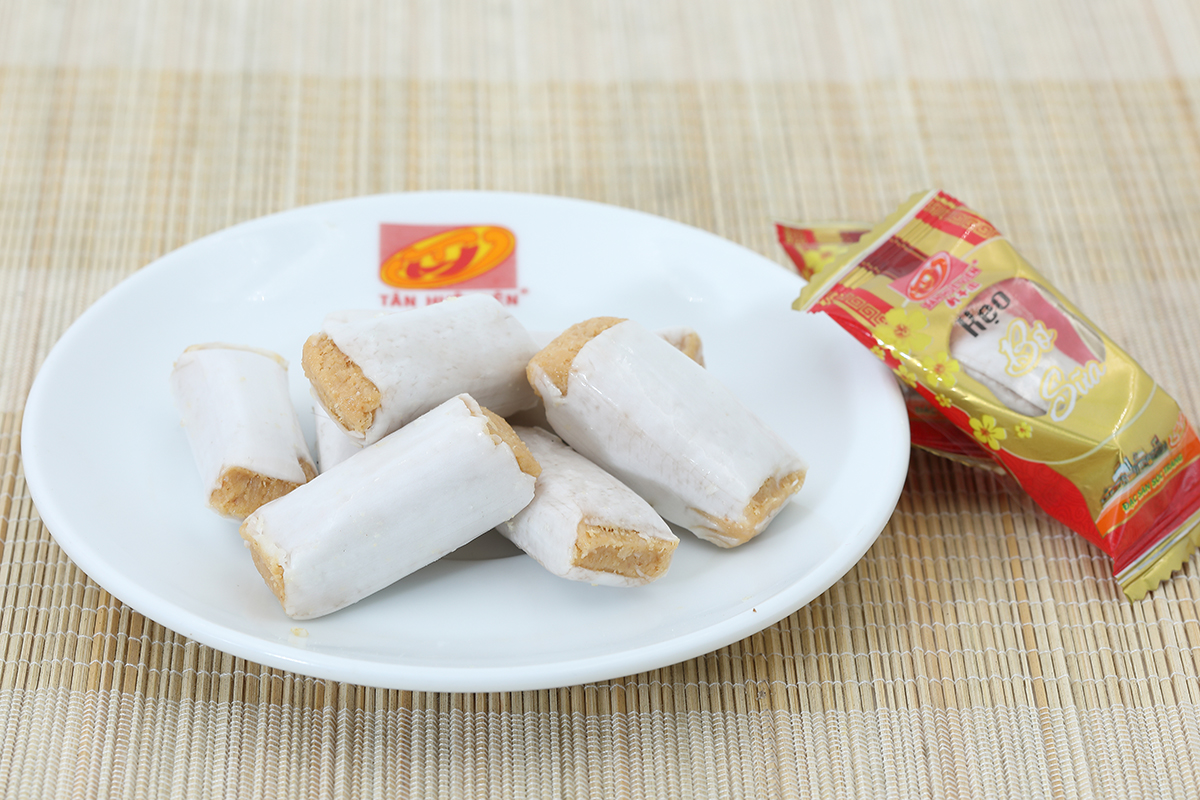 Kẹo Đậu Bơ Sữa Tân Huê Viên 380g – Ngọt Béo Chuẩn Vị Truyền Thống
