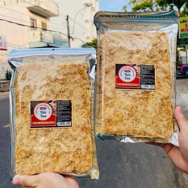 Cơm Cháy Chà Bông Tiến Vua Cao Cấp Siêu Ngon - Ăn Vặt Api Food