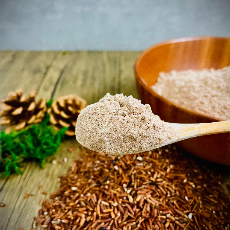 Bột Gạo Lứt Huyết Rồng Rang Chín Nguyên Chất Dinh Dưỡng