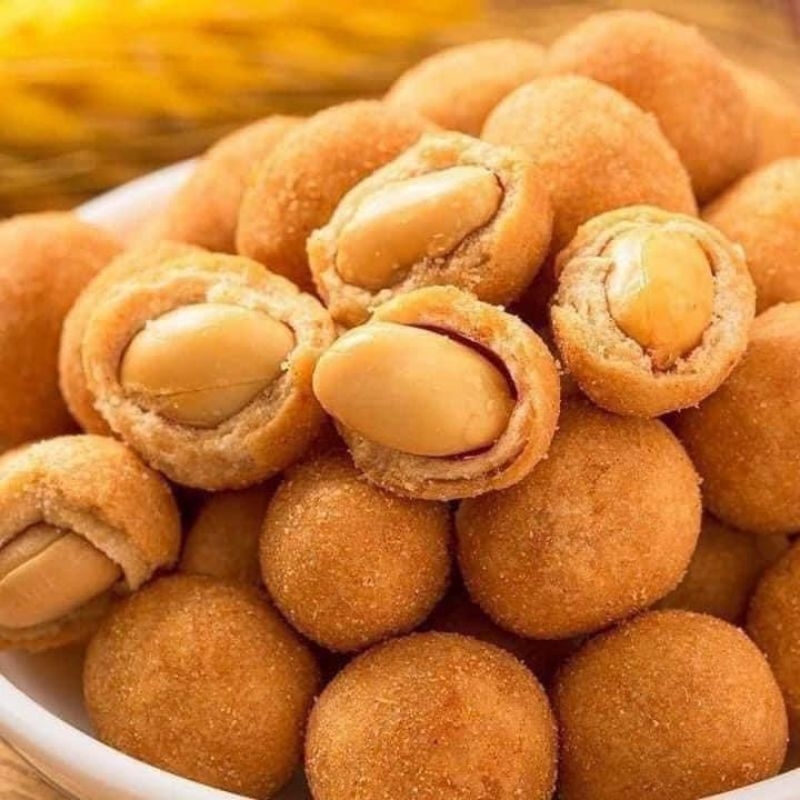 Đậu Phộng Da Cá Nước Cốt Dừa - Món Ăn Vặt Yêu Thích Snack Food Thức Ăn