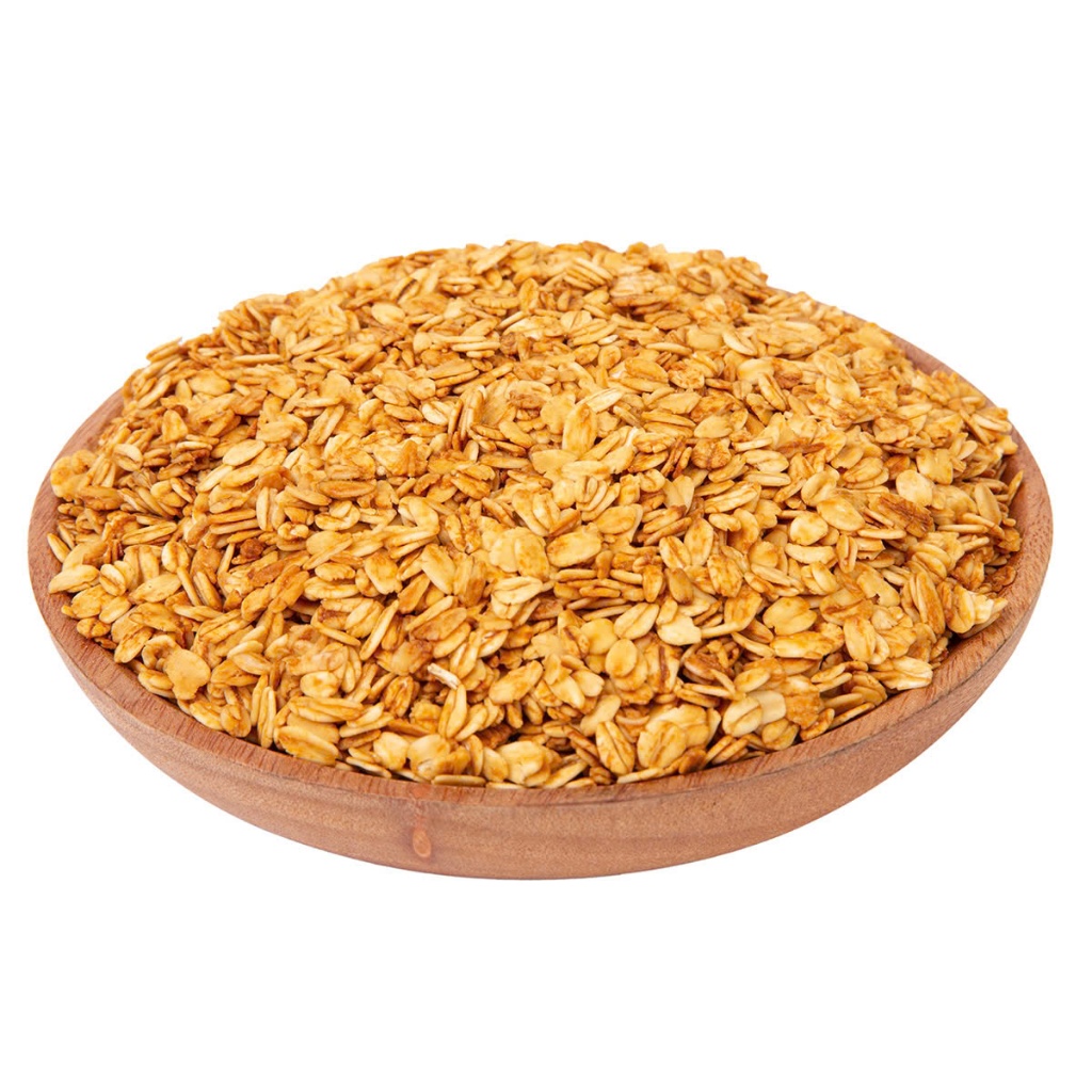 Yến Mạch Nướng Mật Ong Sấy Giòn 500gr - Ăn Vặt Api Food