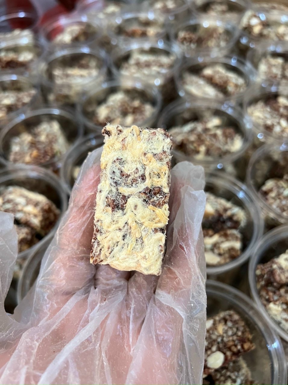 Thanh Granola Gạo Lứt Mix Hạt & Chà Bông Ăn Liền  - Ăn Vặt Api Food