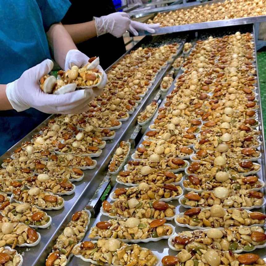 Bánh Thuyền Gạo Lứt Hạt Điều & Macca - Dành Cho Mọi Lứa Tuổi - Snack, Ăn Vặt, Thức Ăn, Food