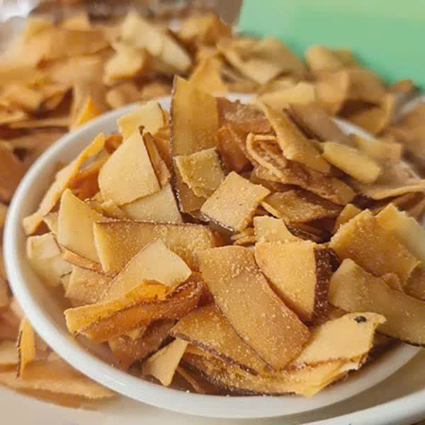 Dừa Sấy Giòn Vị Sữa Béo Ngọt Api Food - Đặc Sản Bến Tre  - Ăn Vặt Api Food