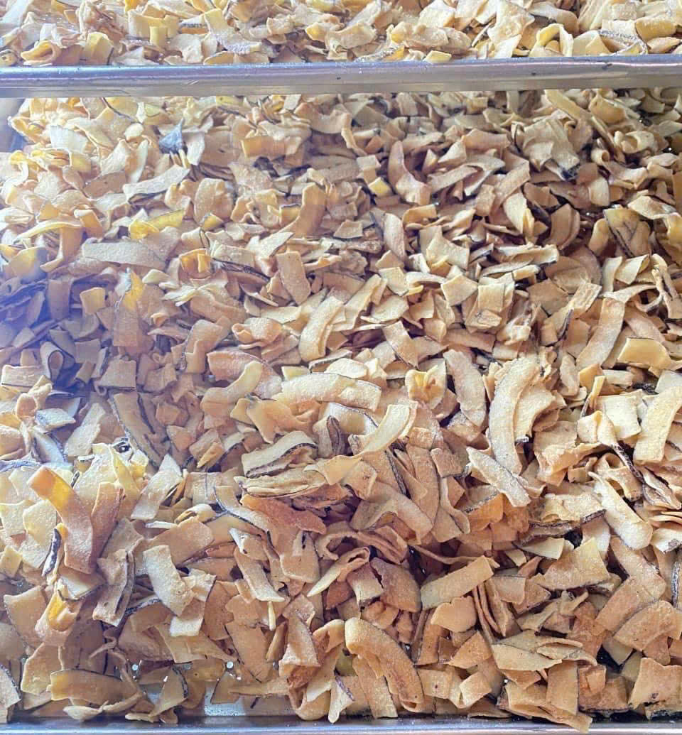 Dừa Sấy Giòn Vị Sữa Béo Ngọt Api Food - Đặc Sản Bến Tre  - Ăn Vặt Api Food