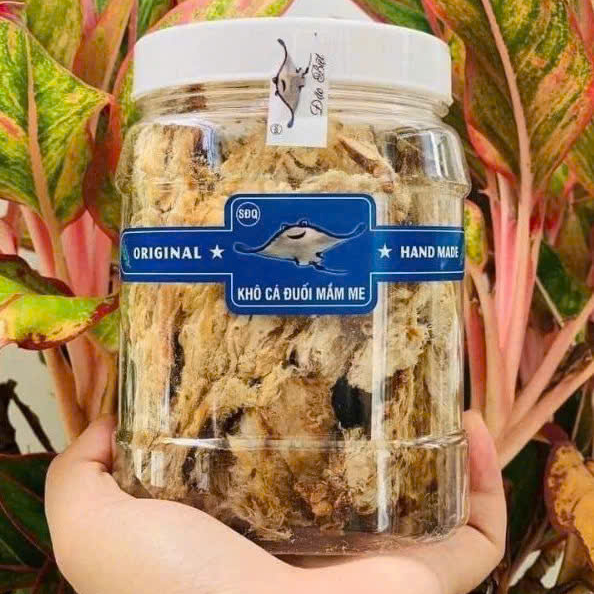 Khô Cá Đuối Nướng Sẵn Chấm Mắm Me - Ăn Vặt Api Food