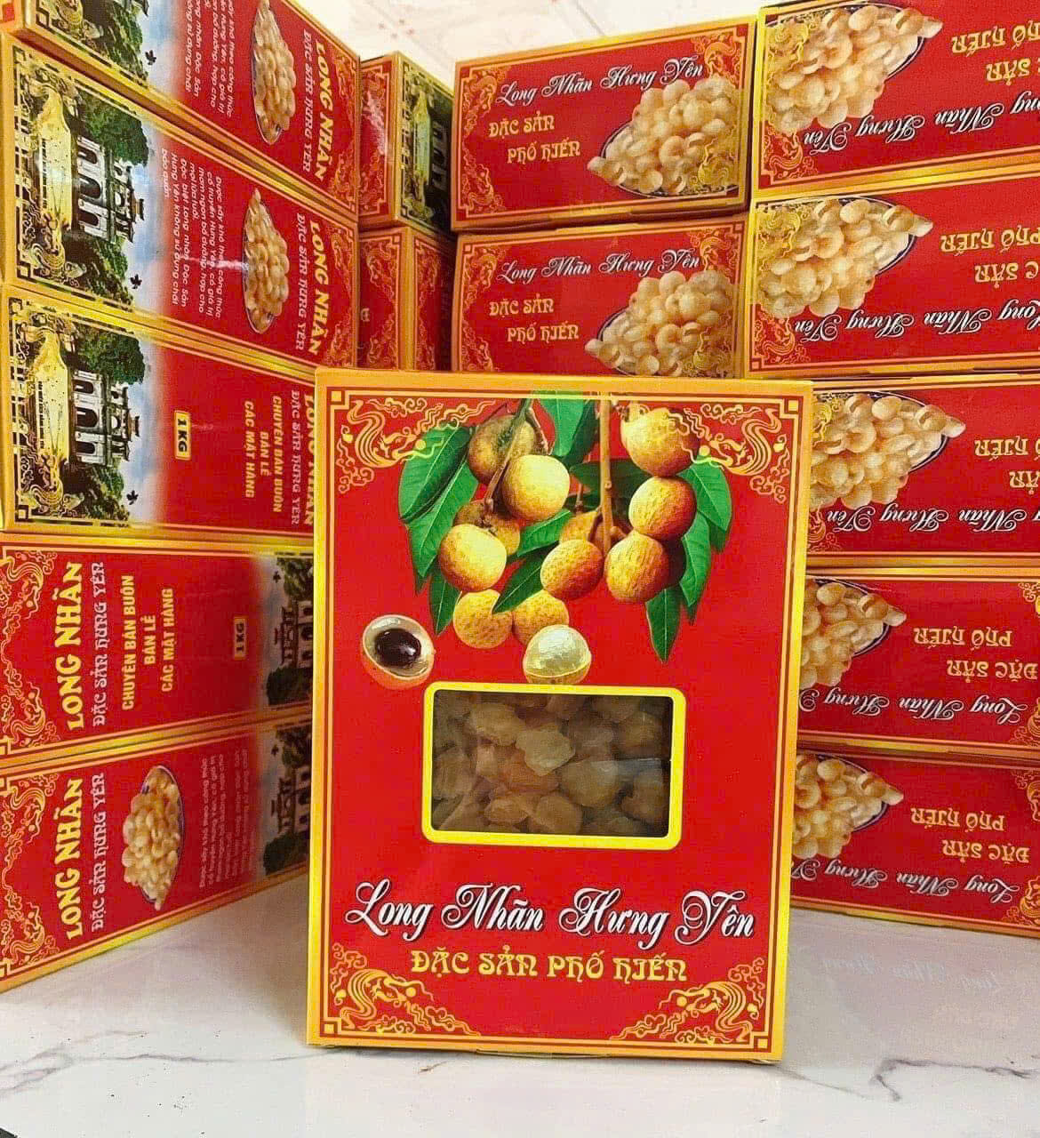 Long Nhãn Hưng Yên Sấy Khô 500gr - Ăn Vặt Api Food