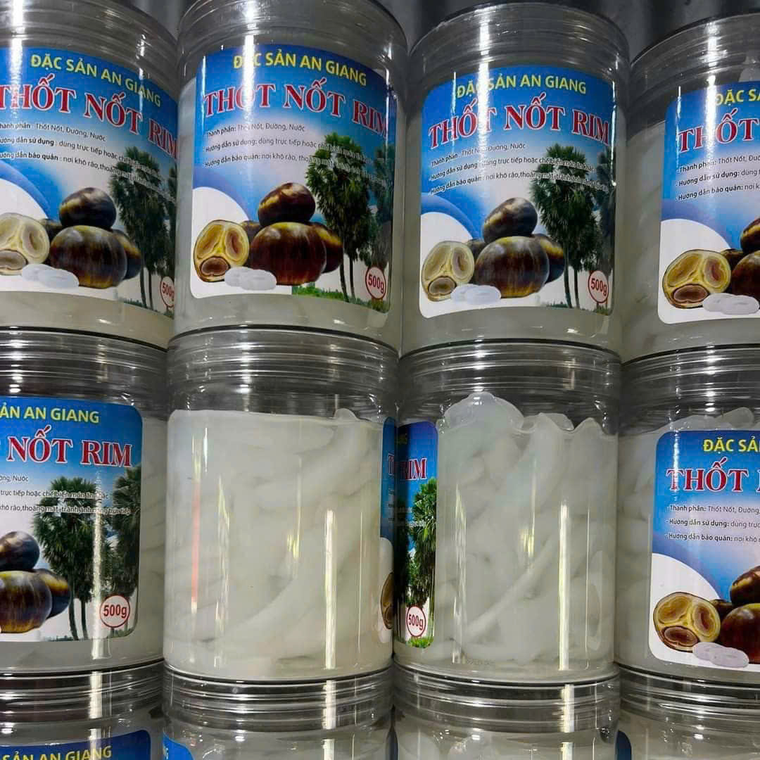 Thốt Nốt Rim Đường Phèn - Đặc Sản An Giang - Ăn Vặt Api Food