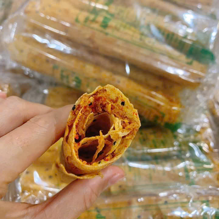 COMBO 10 CUỐN BÁNH TRÁNG MẮM RUỐC CUỘN - ĐẶC SẢN PHAN RANG